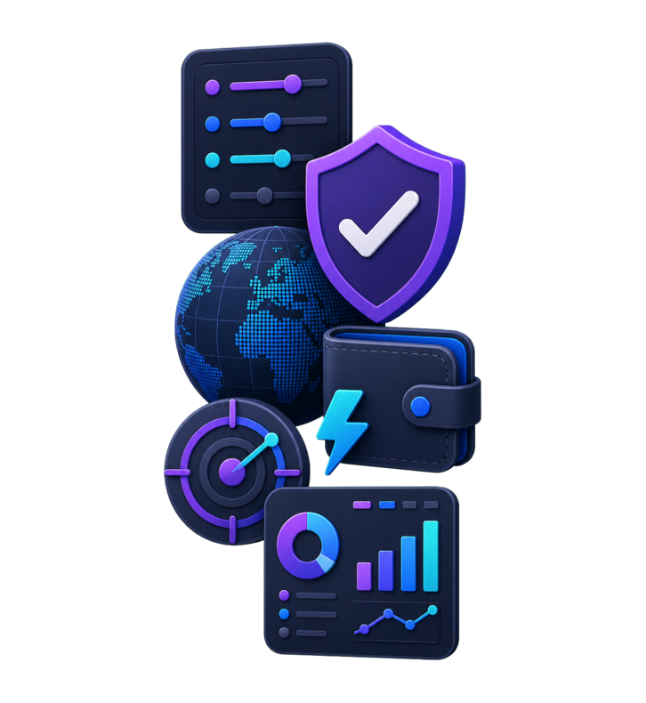 ADSUX account controls and optimization tools